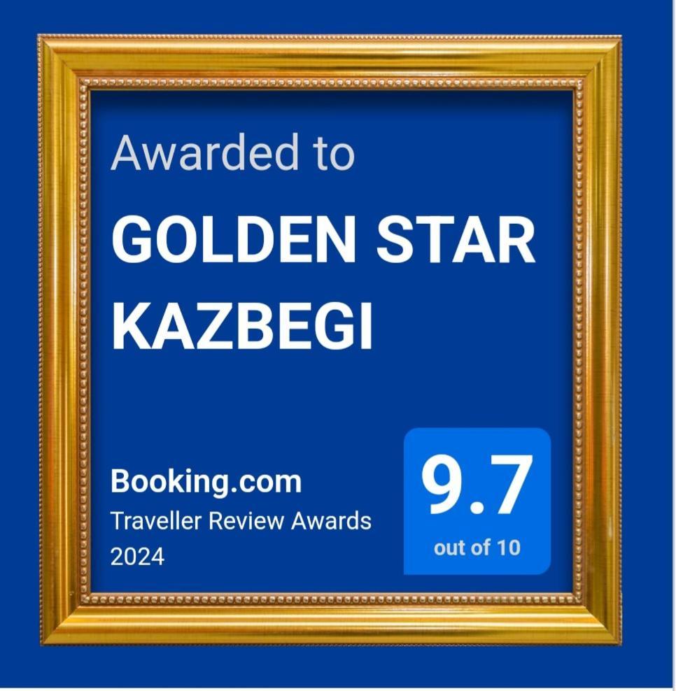 Golden Star Kazbegi Otel Dış mekan fotoğraf